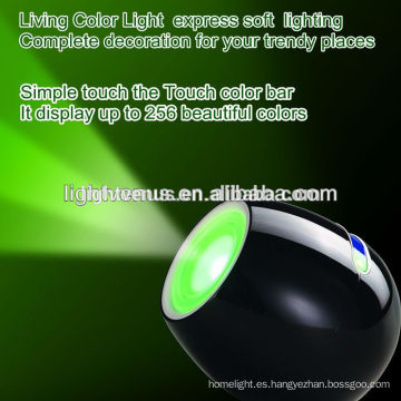 colores vivos luz con 256 colores cambio de color led luz de estado de ánimo